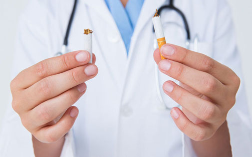 Which doctor should you go to to quit smoking?
